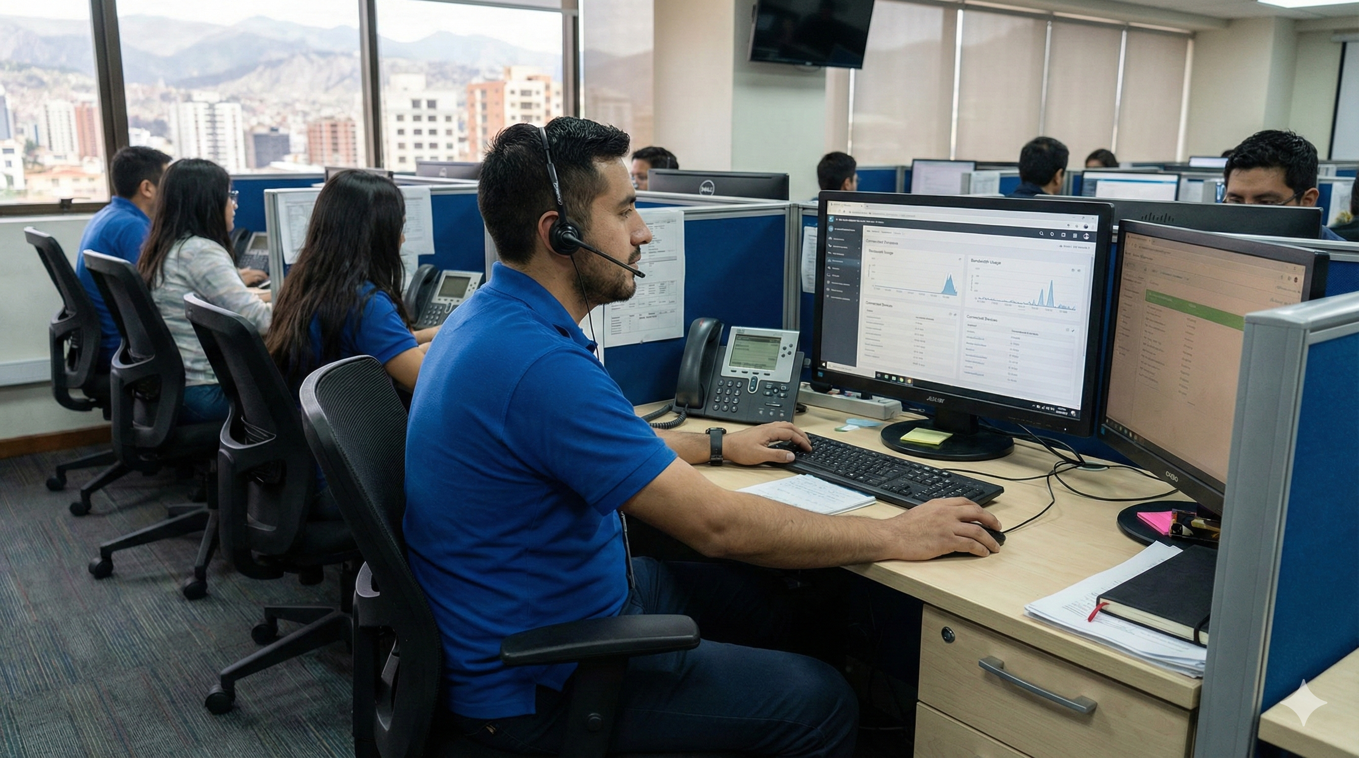 BPO, data center y telefonía IP empresarial