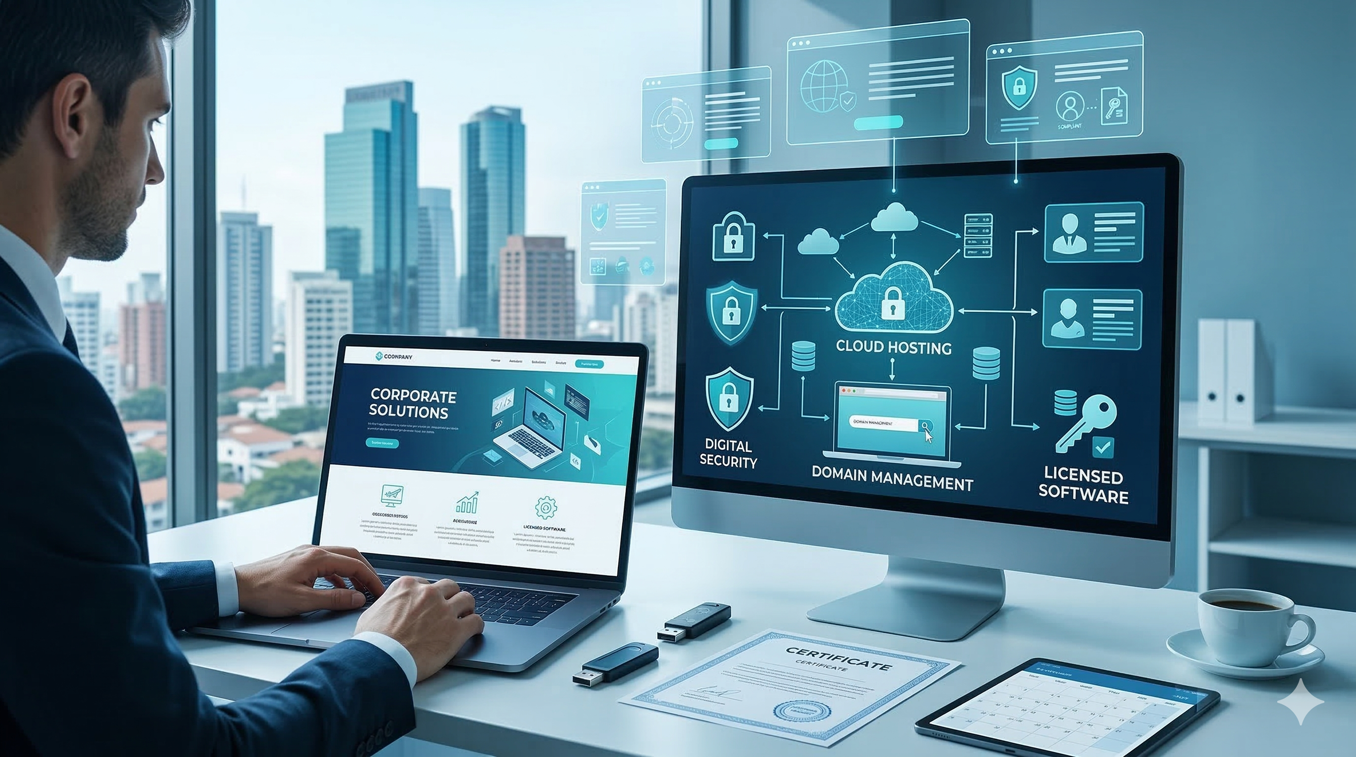 Licencias hosting y desarrollo web