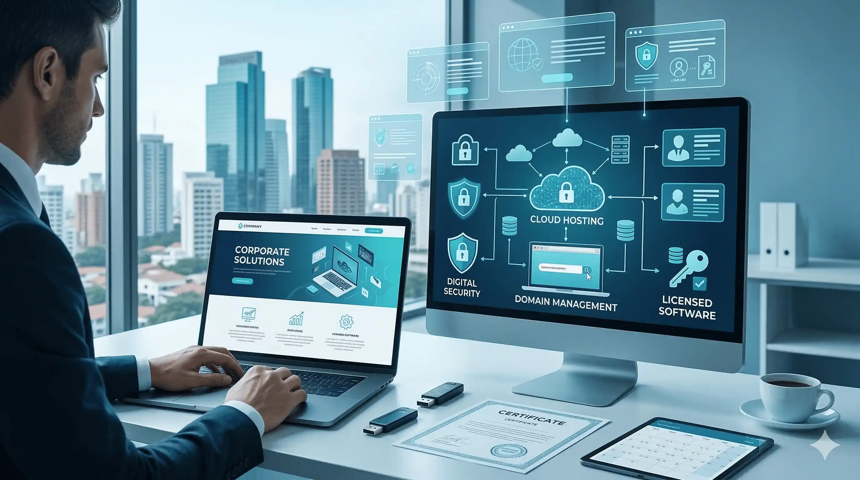 Licencias hosting y desarrollo web