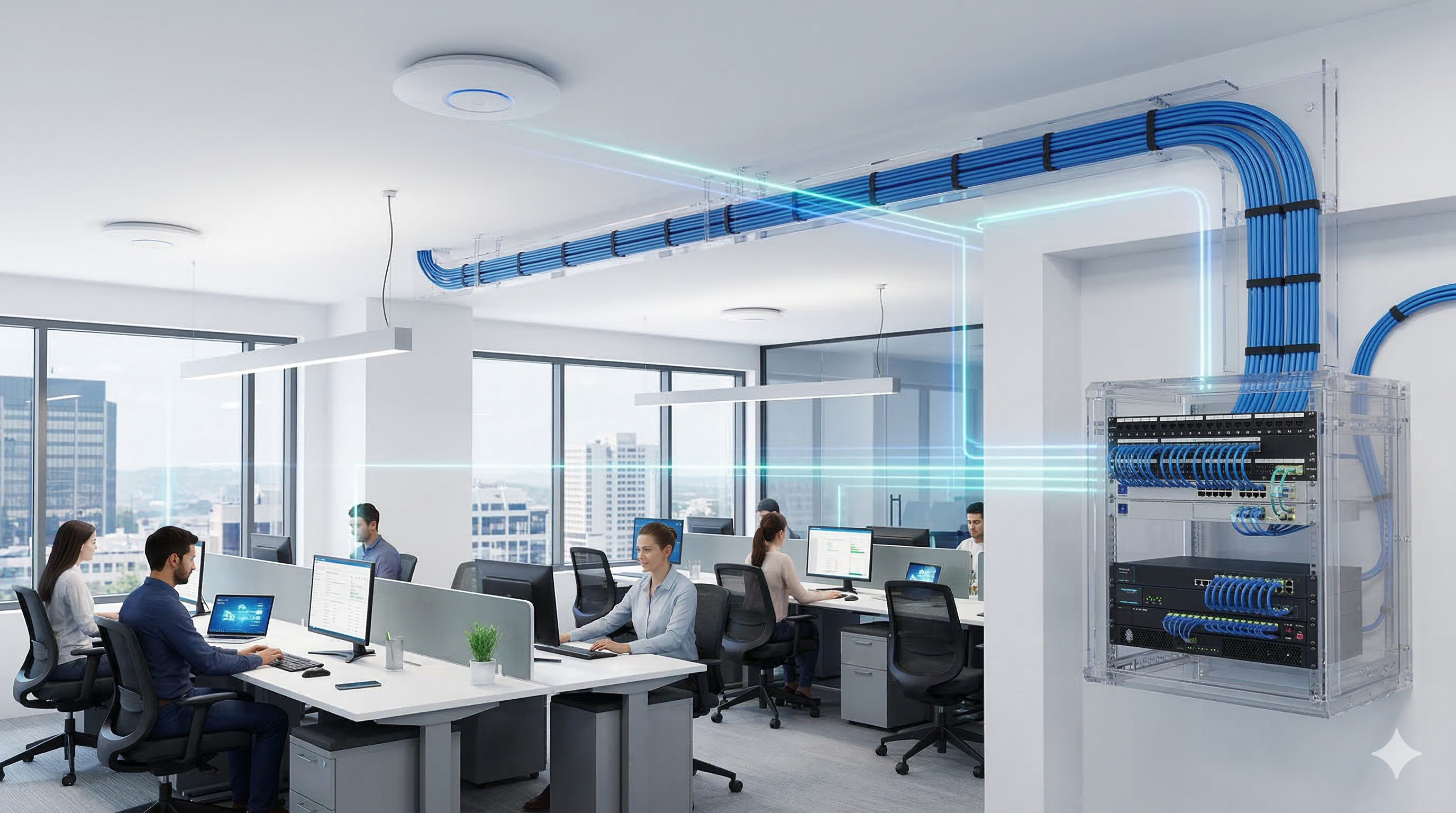 Redes e infraestructura empresarial