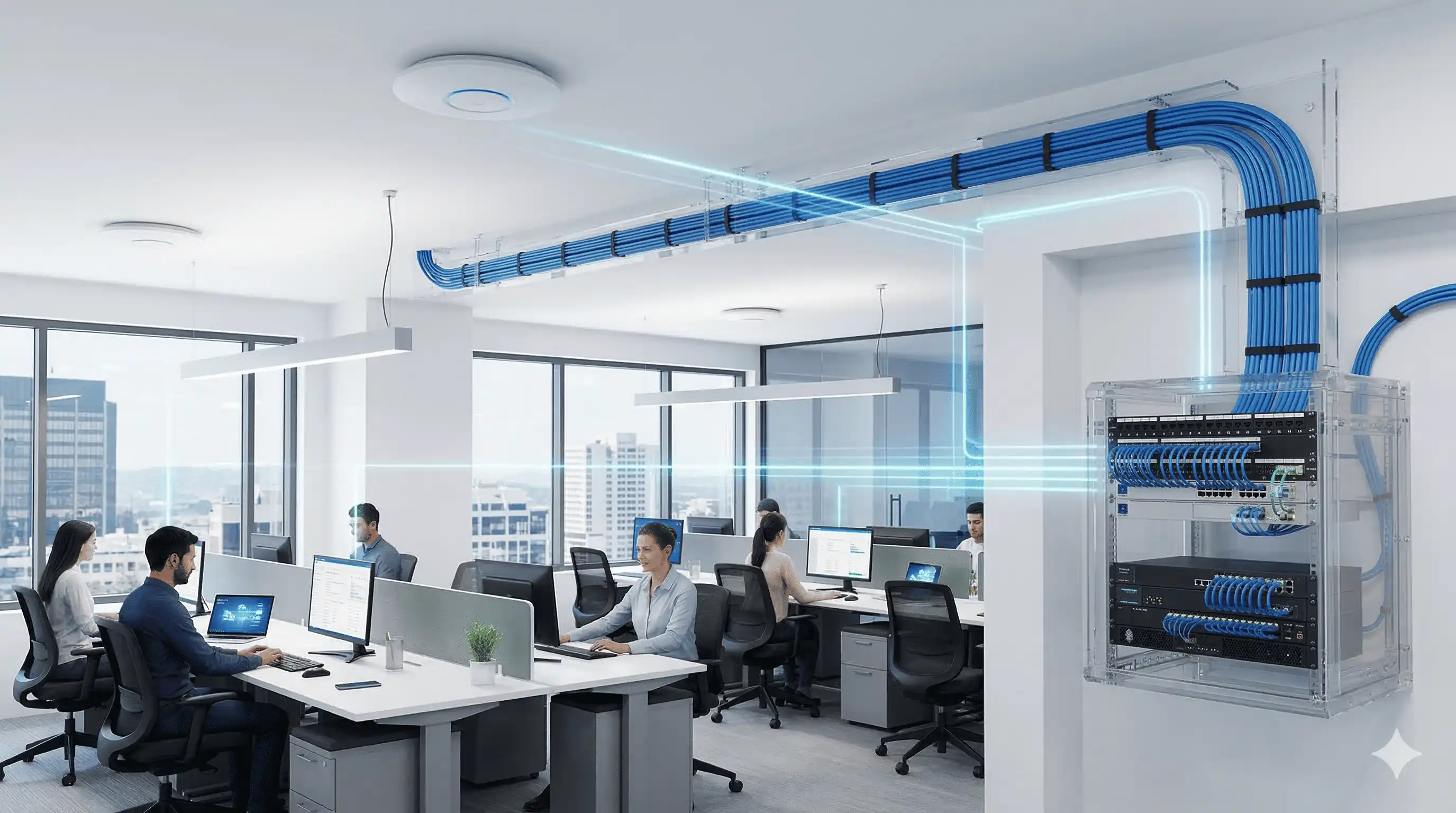 Redes e infraestructura empresarial